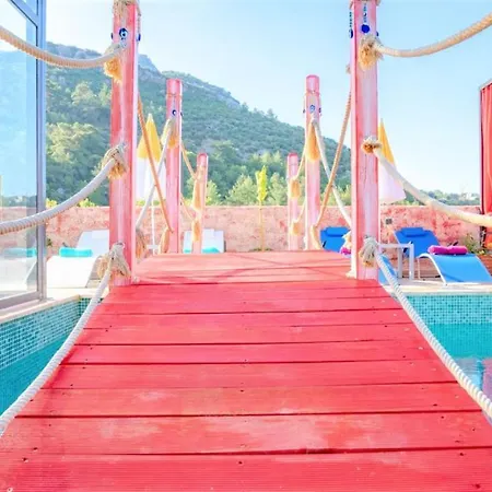 Modern With Private Pool And Jacuzzi In Kas Willa Uzumlu (Mediterranean)